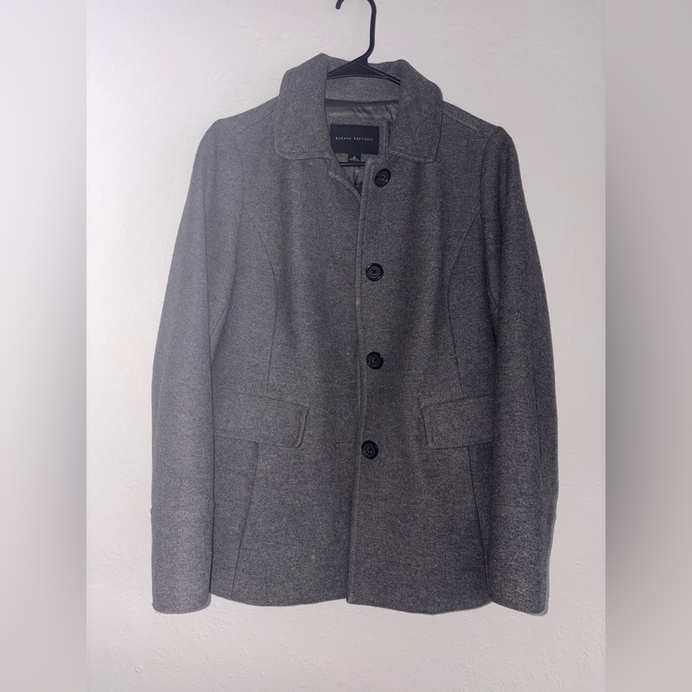 M Banana republic Peacoat